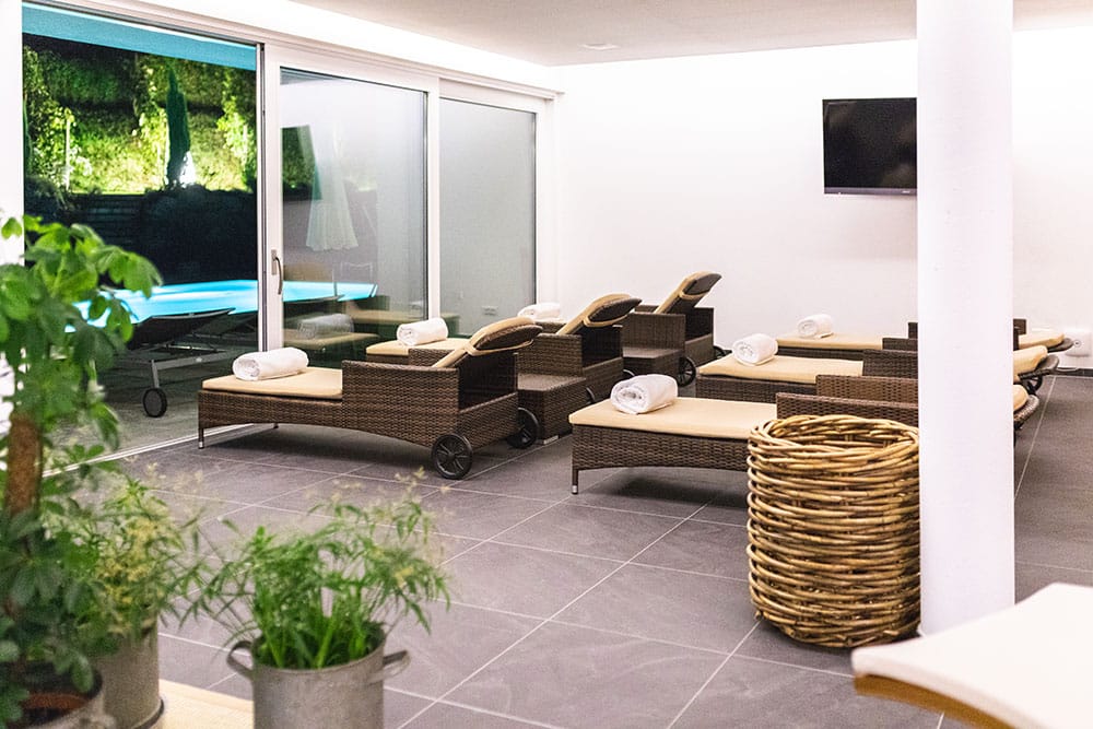 Ruheraum im Wellness-Bereich